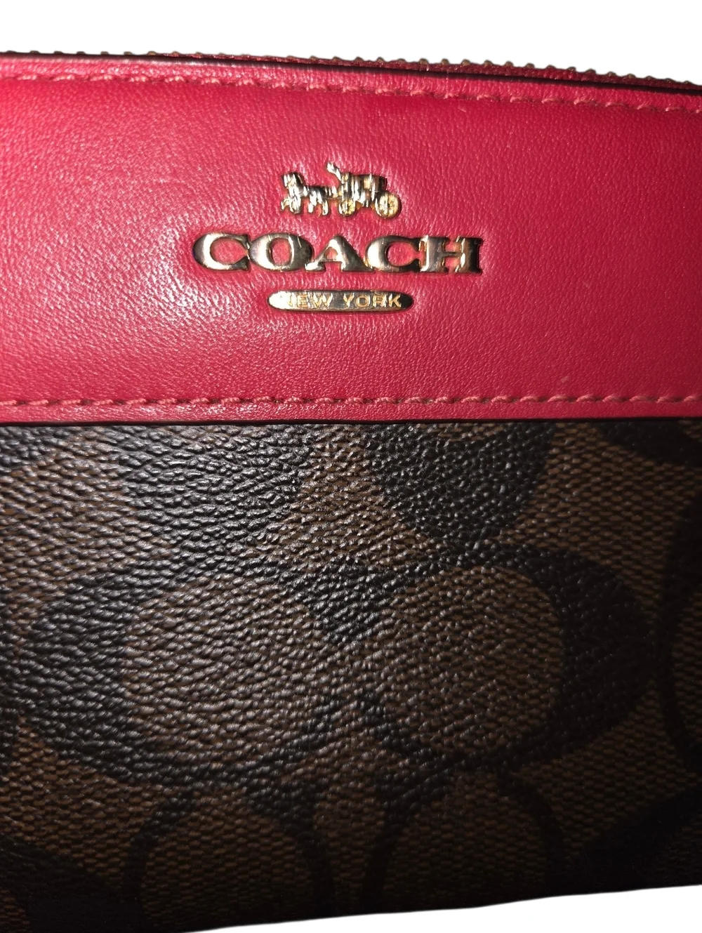 Coach Monogram Continental Wallet - Picture 3 of 5